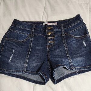 Denim Blue Women's Shorts